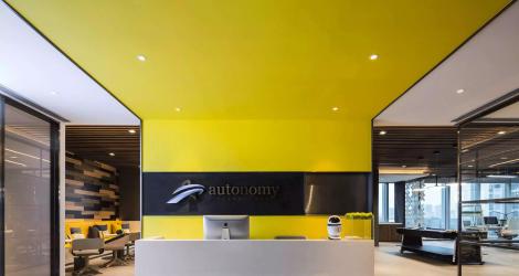 3000㎡中關(guān)村通航大廈辦公樓，材料和空間的對(duì)話！