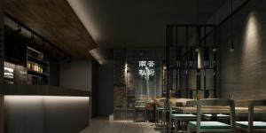 青秀區(qū)桂雅路湘菜館裝修，大空間空中閣樓設計！