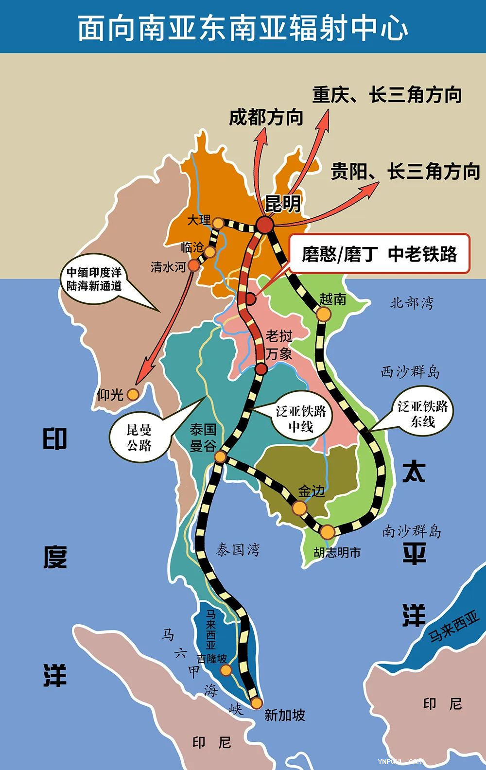 云南配齊國際物流,中老鐵路運(yùn)輸