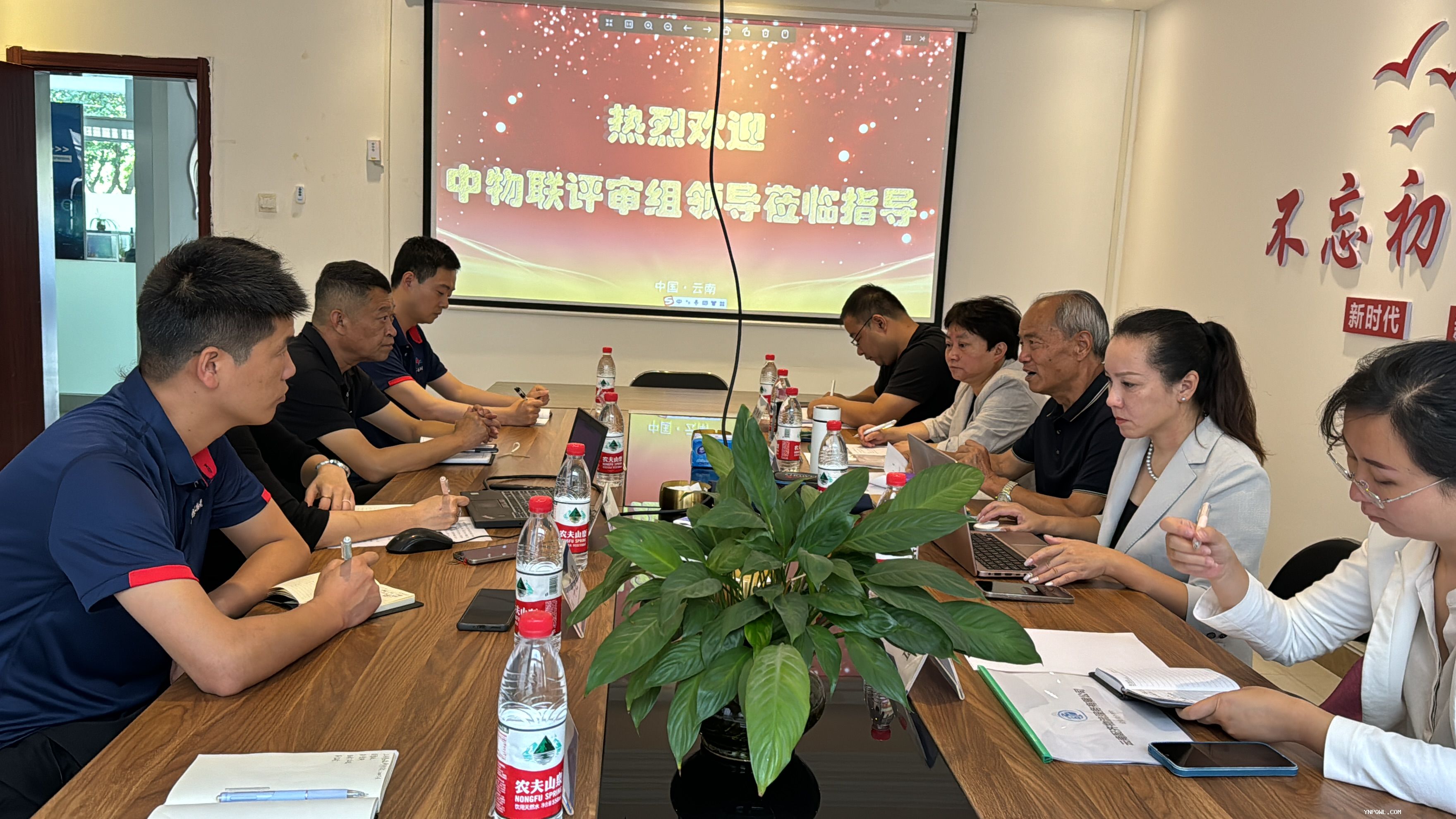 中物聯(lián)評審組領導蒞臨配齊物流指導工作